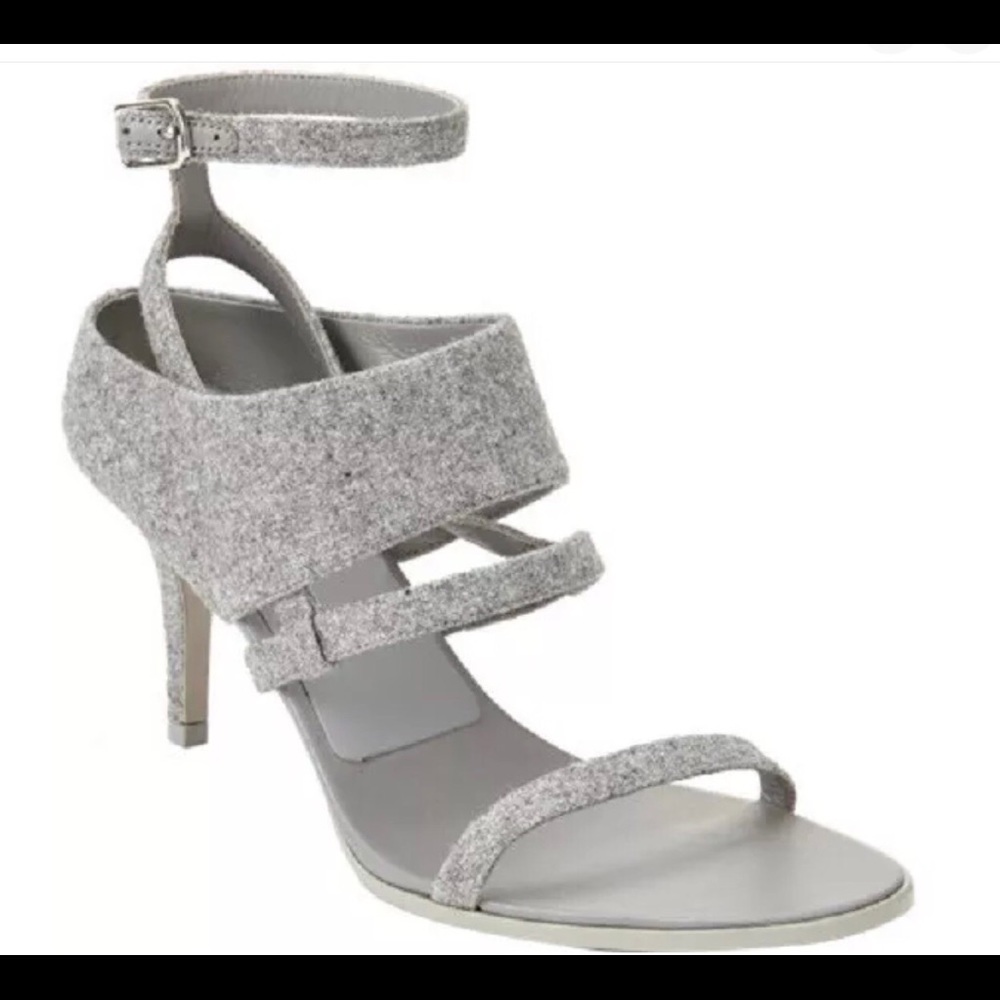 Alexander Wang Adina Grey Wool Felt Shoes